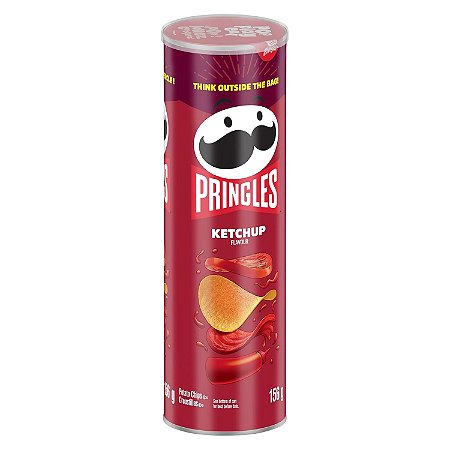Batata Pringles Ketchup Importada 158g