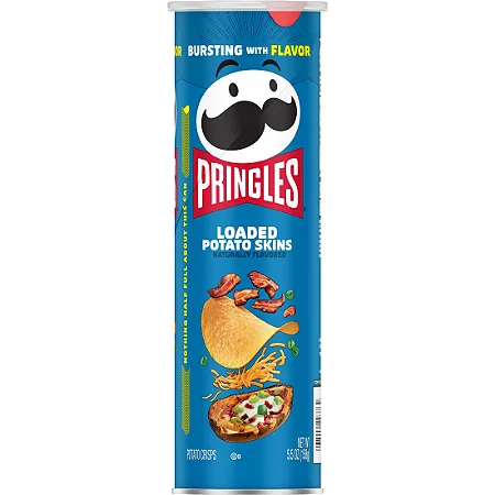 Batata Pringles Loaded Potato Skins Importada 158g