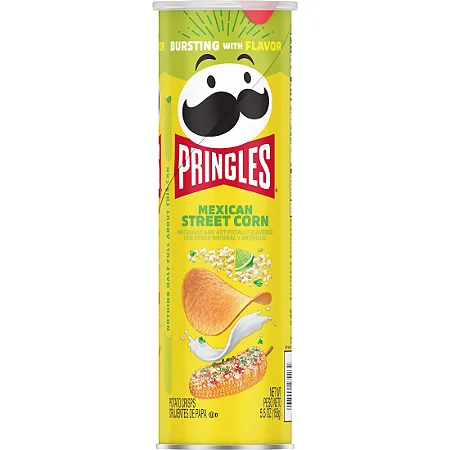 Batata Pringles Mexican Corn Importada 158g