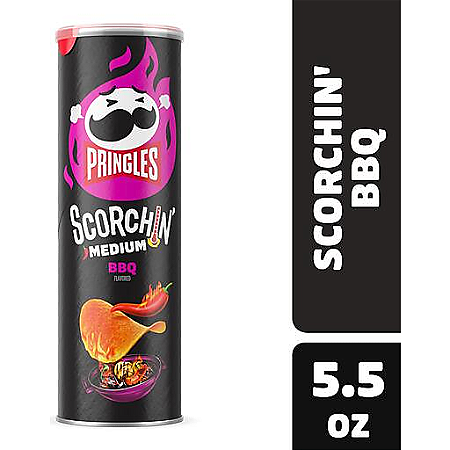 Batata Pringles Scorchin BBQ Importada 158g