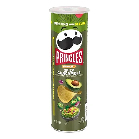 Batata Pringles Spicy Guacamole  Importada 158g