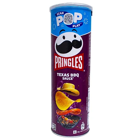 Batata Pringles Texas BBQ Importada 165g