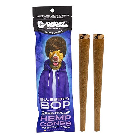 Blunt Cone 2un G-Rollz Blueberry Pop