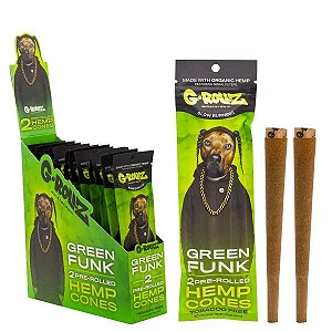 Blunt Wraps 4un G-Rollz Green Funk
