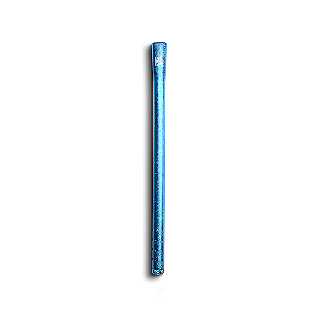 Bomba de Tereré Black Erva Canudo Azul Alumínio 19cm