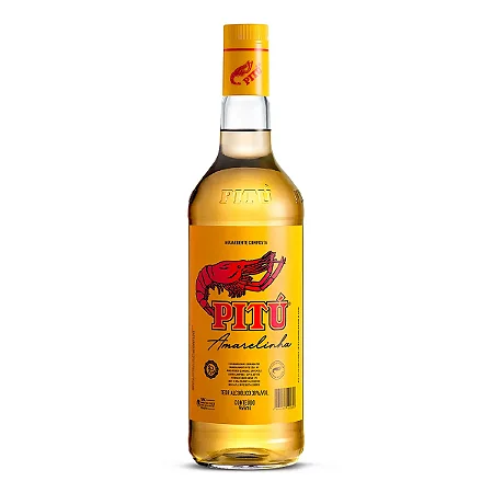 Cachaça Pitu Amarelinha 965ml