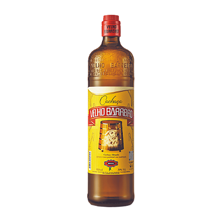 Cachaça Velho Barreiro Vidro 910ml