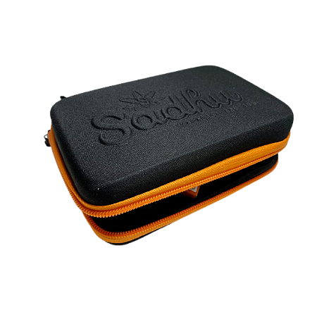Case Sadhu Premium Preto e Laranja