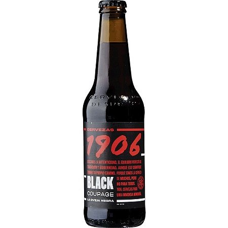 Cerveja 1906 Black Coupage Long Neck 330 ml