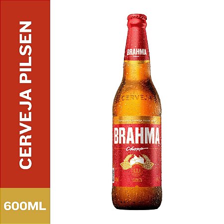 Cerveja Brahma Chopp Ret 600ml