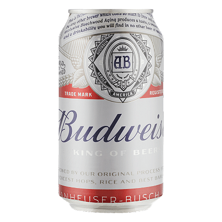 Cerveja Budweiser Lata 350ml