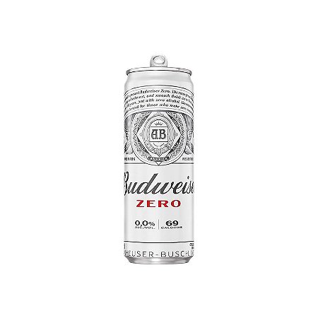Cerveja Budweiser Zero Lata 350ml