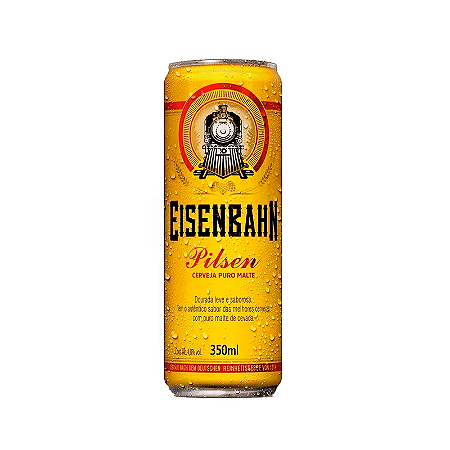 Cerveja Eisenbahn Pilsen Lata 350