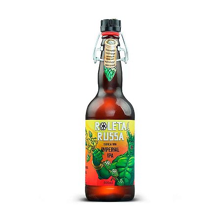 Cerveja Roleta Russa Imperial IPA Diabo do Amargor 500ml