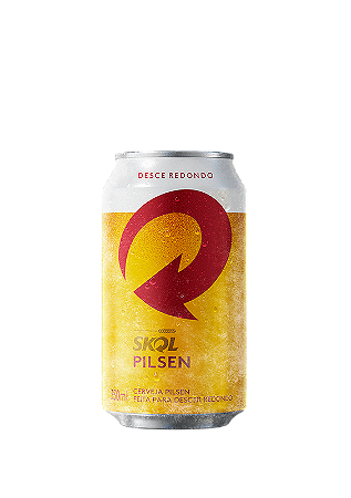 Cerveja Skol Pilsen Lata 350ml