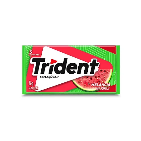Chiclete Trident Melancia 8g