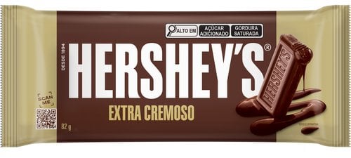 Chocolate Hersheys Extra Cremoso 82G