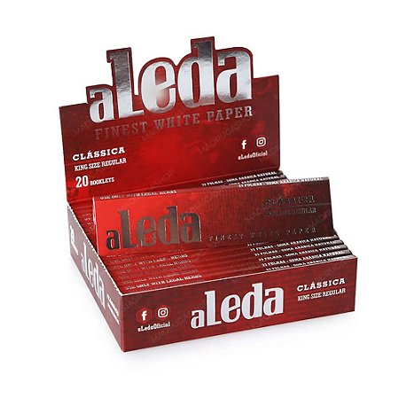 Display Seda Aleda Clássica King Size Regular Com 20 Livretos