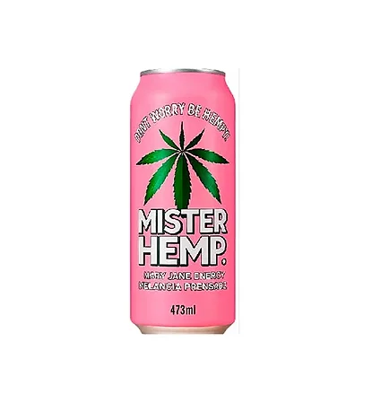 Energético Mister Hemp Melancia Prensada Lata 473ml