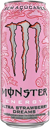 Energético Monster Ultra Strawberry Dreams  Lata 473ml