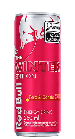 Energético Red Bull Energy Drink Pera e Canela Lata 250ml