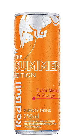 Energético Red Bull Pessego Lata 250ml