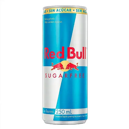Energético Red Bull Sugar Free Energy Drink Lata 250ml