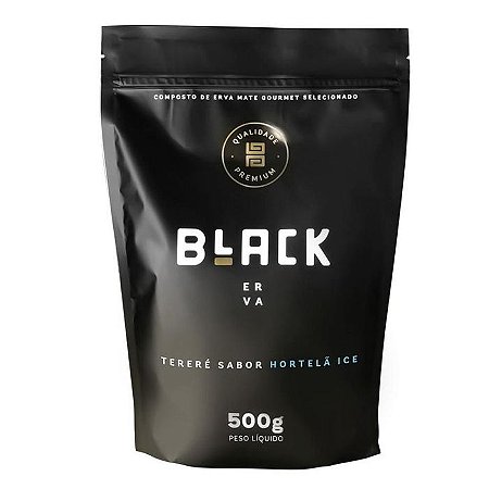 Erva Mate Black - Hortelã ice