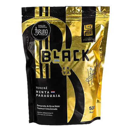 ERVA MATE BLACK - MENTA PARAGUAIA