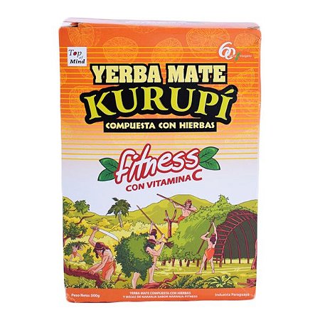 Erva Yerba Mate Kurupi Fitness 500gr