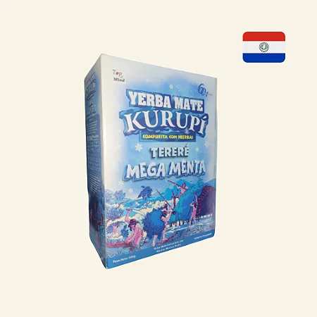 Erva Yerba Mate Kurupi Mega Menta 500gr