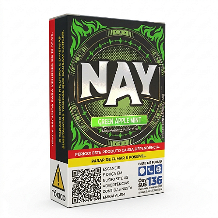 Essencia Narguile Nay Green Apple Mint