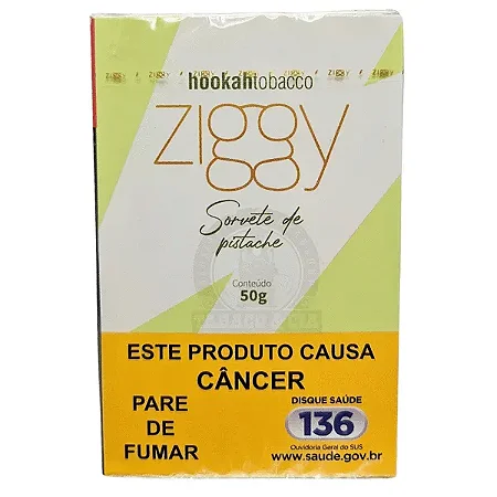 Essencia Narguile Ziggy Sorvete de Pistache