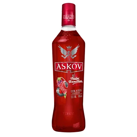 Vodka Askov Frutas Vermelhas 900ml