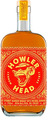Whiskey Monkey Howler Spirit Head 750ml