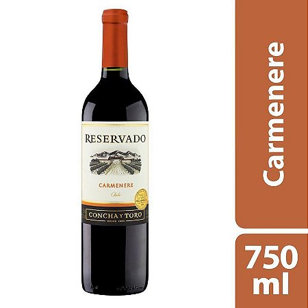 Vinho Concha Y Toro Reservado Carmenere 750ml