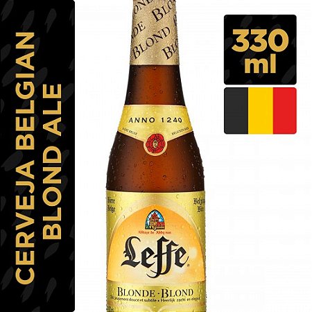 Cerveja Leffe Blonde Long Neck 330ml