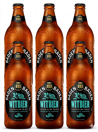Pack 6un Cerveja Baden Witbier  600ml