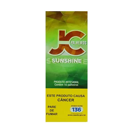 Palheiro JC Sunchine C/ 10un