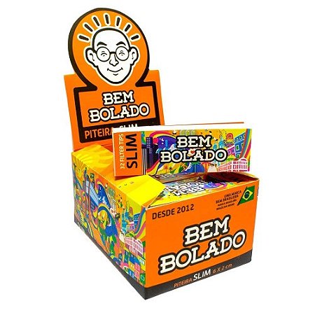 Piteira de Papel Bem Bolado Slim Branca