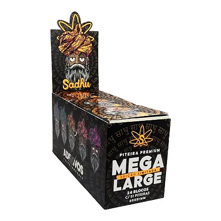 Piteira de Papel Premium Sadhu Mega Large Verge