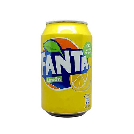 Refrigerante Fanta Limon Importada Lata 330ml