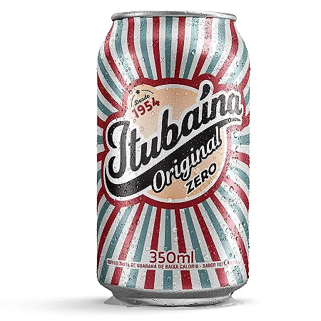 Refrigerante Itubaina Retro Zero Lata 350ml