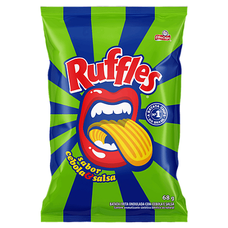 Salgadinho Ruffles Cebola & Salsa 68g