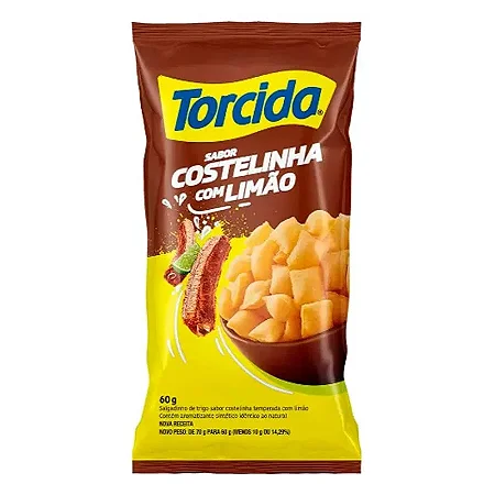 Salgadinho Torcida 60G Costelinha