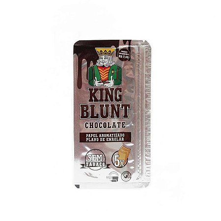 Seda King Blunt Chocolate King Size 5 Folhas
