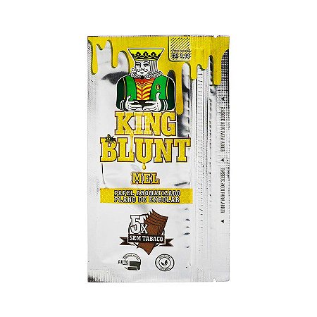 Seda King Blunt Mel King Size 5 Folhas