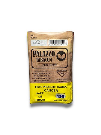 Tabaco Palazzo Amarelo Tabacum 30g