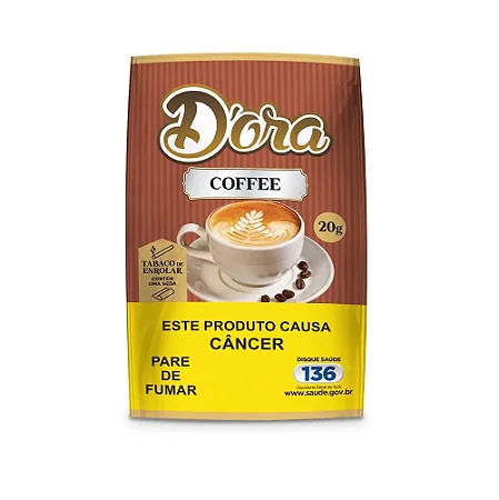 Tabaco D Ora Coffee com Seda Grátis