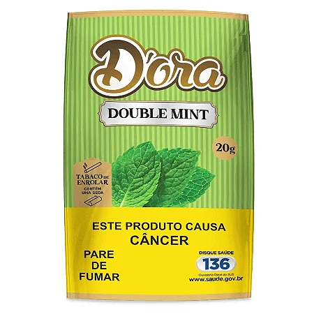 Tabaco D Ora Double Mint com Seda Grátis